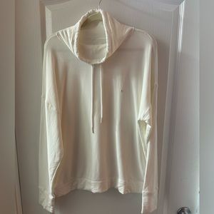 NWT Offline By Aerie Women's Mock Neck sweatshirt Size Large White oversized